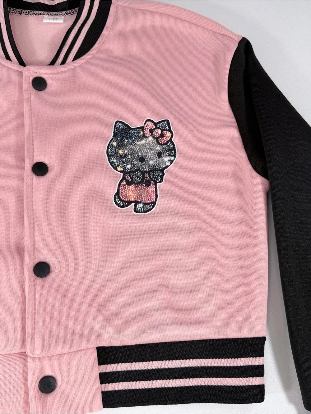 Hello Kitty Varsity Jacket Size 7-8Y Girls'